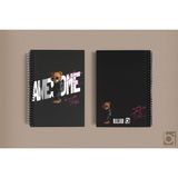 Anla Kazan Yayınları Awesome Style Ayıcık A5 Çizgisiz Spiralli Defter Bigelio
