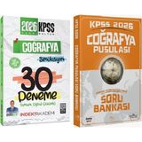 Anla Kazan Yayınları Cba + Indeks 2026 Kpss Coğrafya Pusulası Soru Bankası + 30 Deneme 2 Li Set - Barış Salt, Alican Demir Cba + Indeks Akademi Yayınları