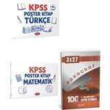 Anla Kazan Yayınları Data 2027 Kpss Türkçe + Matematik Poster Kitap + Anla Kazan Paragraf