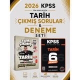 Anla Kazan Yayınları Dizgi Kitap 2026 Kpss Tarih Tüm Sınavlar Çıkmış Sorular & Kpss Tarih 6 Deneme Evp Akademi Seti
