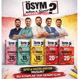 Anla Kazan Yayınları Dizgi Kitap 2026 Kpss Tüm Dersler Türkçe, Matematik, Tarih, Coğrafya ve Vatandaşlık Deneme Sınavı Seti