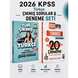 Anla Kazan Yayınları Dizgi Kitap 2026 Kpss Türkçe Çıkmış Sorular & Kpss Türkçe 20 Deneme Indeks Akademi Seti