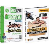 Anla Kazan Yayınları Eğit + Indeks 2026 Kpss Haritalarla Atak Coğrafya Soru Bankası 2 Li Set - Mehmet Eğit Eğit + Indeks Akademi Yayınları