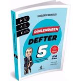 Anla Kazan Yayınları Eker Test 5. Sınıf Din Kültürü ve Ahlak Bilgisi Dinlendiren Defter