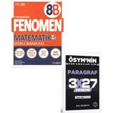 Anla Kazan Yayınları Fenomen 2027 8 Matematik Soru Bankası (B)+ Evp Akademi Paragraf