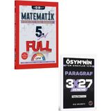 Anla Kazan Yayınları Full Matematik 2027 5. Sınıf Matematik Soru Bankası+ Evp Akademi Paragraf