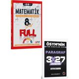 Anla Kazan Yayınları Full Matematik 2027 8. Sınıf Matematik Soru Bankası+ Evp Akademi Paragraf