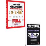 Anla Kazan Yayınları Full Matematik 2027 Tyt Ayt Geometri Konu Denemeleri+ Evp Akademi Paragraf