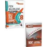 Anla Kazan Yayınları Günay 2027 8. Sınıf Fen Bilimleri Etkinlikli Bumerang Serisi+Anla Kazan Paragraf Deneme