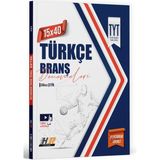 Anla Kazan Yayınları Hız ve Renk 2026 Yks Tyt Türkçe 15X40 Denemeleri
