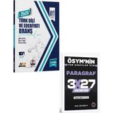 Anla Kazan Yayınları Hız ve Renk 2027 Ayt Türk Dili ve Edebiyatı 25 x 24 Denemeleri+ Evp Akademi Paragraf