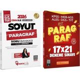 Anla Kazan Yayınları Hoca Kafası + Evp 2026 Kpss Tyt Ales Dgs Soyut Paragraf Soru Bankası + 21 Rest Deneme 2 Li Set - Öznur Saat Yıldırım Hoca Kafası + Evp Akademi Yayınları