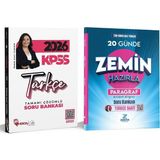 Anla Kazan Yayınları Hoca Kafası + Zeduva 2026 Kpss Türkçe + Paragraf 20 Günde Zemin Hazırla Soru Bankası 2 Li Set - Öznur Saat Yıldırım Hoca Kafası + Zeduva Yayınları
