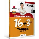 Anla Kazan Yayınları Ihityacın Kadar Kpss Lisans Önlisans Ortaöğretim Türkçe 19 Deneme Marka Yayınları