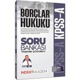 Anla Kazan Yayınları Indeks Akademi 2026 Kpss A Grubu Borçlar Hukuku Soru Bankası Çözümlü