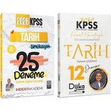 Anla Kazan Yayınları Indeks + Dijika 2026 Kpss Tarih 25 + 12 Deneme 2 Li Set - Aydın Yüce, Kemal Karakaya Indeks Akademi + Dijika Yayıncılık