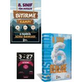 Anla Kazan Yayınları Isem + Anla Kazan 2025 Lgs Bitirme Kampı + 6 Deneme + Paragraf Deneme 3 Lü Set