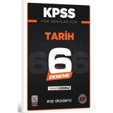 Anla Kazan Yayınları Kpss Tüm Adaylar Için Tarih 6 Deneme Tamamı Çözümlü Evp Akademi