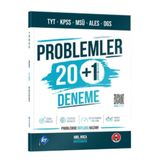 Anla Kazan Yayınları Kr Akademi Yks Tyt Kpss Msü Ales Dgs Problemler 20+1 Deneme Çözümlü - Anıl Gül Kr Akademi
