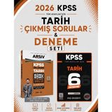 Anla Kazan Yayınları Marka 2026 Kpss Tarih Tüm Sınavlar Çıkmış Sorular & Kpss Tarih 6 Deneme Evp Akademi Seti