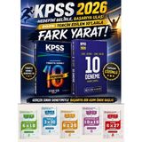 Anla Kazan Yayınları Marka + Pegem 2026 Kpss Genel Yetenek Genel Kültür Fasikül Deneme ve Bigelio Branş Branş Deneme Set
