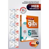 Anla Kazan Yayınları Marka Yayınları 8. Sınıf Lgs Meb Gibi Sorular Fasiküller Halinde Sözel ve Sayısal 5 Deneme