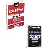 Anla Kazan Yayınları Miray 2027 Ayt Edebiyat 16 Deneme+ Evp Akademi Paragraf