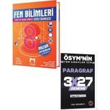 Anla Kazan Yayınları Mozaik 2027 8. Sınıf Fen Bilimleri Soru Bankası+ Evp Akademi Paragraf