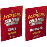 Anla Kazan Yayınları Murat Kpss Türkçe + Matematik Challenge Soru Bankası 2 Li Set Murat Yayınları