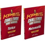 Anla Kazan Yayınları Murat Kpss Türkçe + Matematik Challenge Soru Bankası 2 Li Set Murat Yayınları