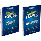 Anla Kazan Yayınları Murat Kpss Türkçe + Matematik Defteri 2 Li Set Murat Yayınları