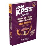 Anla Kazan Yayınları Murat Yayınları 2026 Kpss Lisans Genel Yetenek Genel Kültür Soru Bankası Tek Kitap Çözümlü Tek Kitap