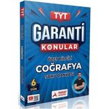 Anla Kazan Yayınları Paraf 2026 Yks Tyt Coğrafya Garanti Konular Soru Bankası