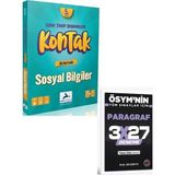 Anla Kazan Yayınları Paraf 2027 5. Sınıf Sosyal Bilgiler Kontak Denemeleri+ Evp Akademi Paragraf