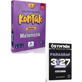Anla Kazan Yayınları Paraf 2027 6. Sınıf Kontak Matematik Denemeleri+ Evp Akademi Paragraf
