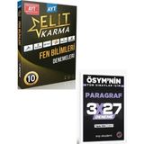 Anla Kazan Yayınları Paraf 2027 Ayt Fen Bilimleri Elit Karma 10 Deneme+ Evp Akademi Paragraf