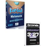 Anla Kazan Yayınları Paraf 2027 Ayt Matematik Kontak Konu Takip Denemeleri+ Evp Akademi Paragraf