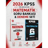 Anla Kazan Yayınları Pegem 2026 Kpss Ezberbozan Matematik Soru Bankası & Kpss Matematik 6 Deneme Evp Akademi Seti