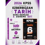 Anla Kazan Yayınları Pegem 2026 Kpss Ezberbozan Tarih Soru Bankası & Kpss Tarih 6 Deneme Evp Akademi Seti