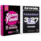 Anla Kazan Yayınları Pegem 2026 Kpss Lisans Sezon Finali 5 Deneme ve Evp Paragraf Deneme 2 Li Set