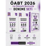 Anla Kazan Yayınları Pegem 2026 Meb Ags Öabt Lise Matematik Öğretmenliği Deneme & Türkiye Geneli Deneme Seti