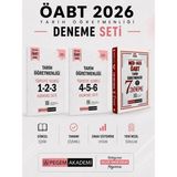 Anla Kazan Yayınları Pegem 2026 Meb Ags Öabt Tarih Deneme & Öabt Tarih Türkiye Geneli Deneme Seti