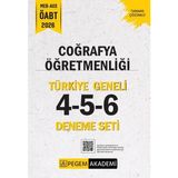 Anla Kazan Yayınları Pegem 2026 Öabt Meb-Ags Coğrafya Öğretmenliği Türkiye Geneli 3 Deneme (4-5-6) Pegem Akademi Yayınları