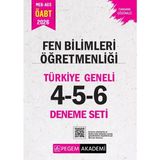 Anla Kazan Yayınları Pegem 2026 Öabt Meb-Ags Fen Bilimleri Öğretmenliği Türkiye Geneli 3 Deneme (4-5-6) Pegem Akademi Yayınları