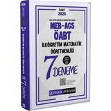 Anla Kazan Yayınları Pegem 2026 Öabt Meb-Ags Ilköğretim Matematik Öğretmenliği 7 Deneme Çözümlü