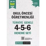 Anla Kazan Yayınları Pegem 2026 Öabt Meb-Ags Okul Öncesi Öğretmenliği Türkiye Geneli 3 Deneme (4-5-6) Pegem Akademi Yayınları