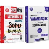 Anla Kazan Yayınları Pegem + Indeks 2026 Kpss Vatandaşlık Ezberbozan Soru Bankası 2 Li Set - Emrah Vahap Özkaraca Pegem + Indeks Akademi Yayınları