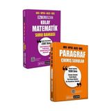 Anla Kazan Yayınları Pegem Kpss Meb-Ags Ales Dgs Paragraf Çıkmış Sorular + Matematik Soru Bankası 2 Li Set Pegem Akademi Yayınları