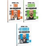 Anla Kazan Yayınları Retro 2026 Kpss Tarih + Coğrafya + Vatandaşlık 66 Deneme 3 Lü Set Retro Yayıncılık