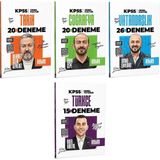 Anla Kazan Yayınları Retro 2026 Kpss Tarih + Coğrafya + Vatandaşlık + Türkçe 81 Deneme 4 Lü Set Retro Yayıncılık